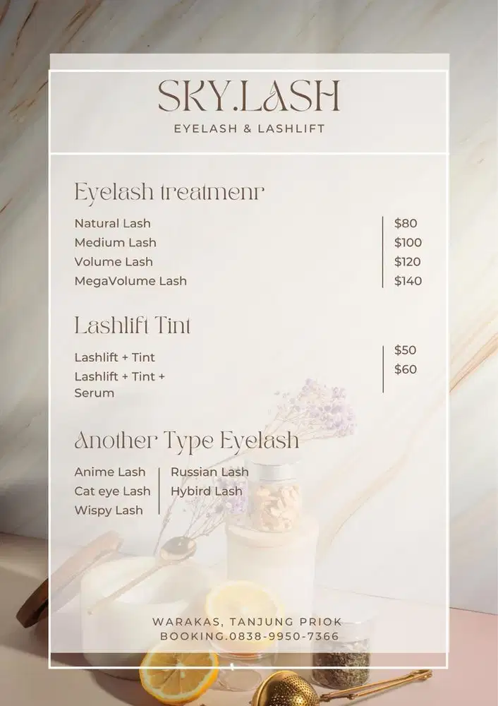 Eyelash & Lashlift Promo