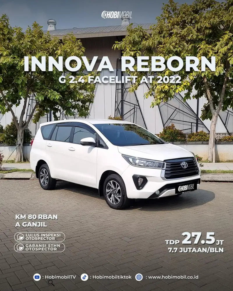 Innova 2.4 Diesel G Facelift AT Thn 2022