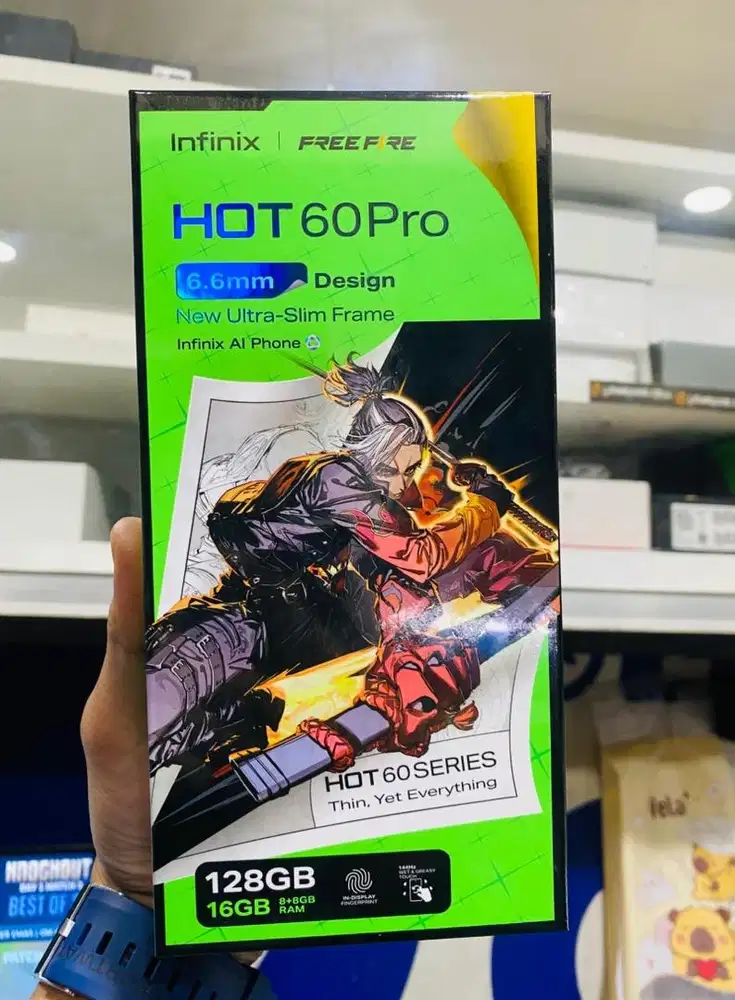 Infinix hot 60 pro (8+8/128) new segel box