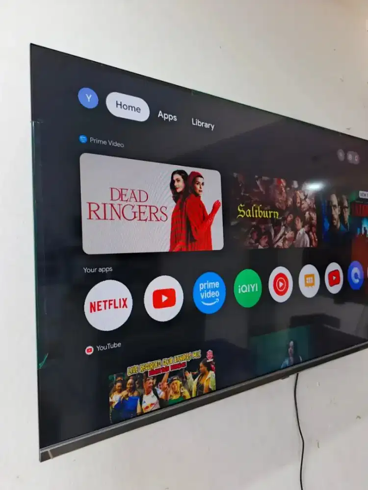 TV SMART POLYTRON 40 INCH BARU SEBULAN MULUS SIAP PAKAI