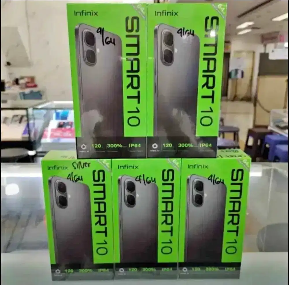 INFINIX SMART 10 4/64GB SEGEL BOX RESELER WELCOME