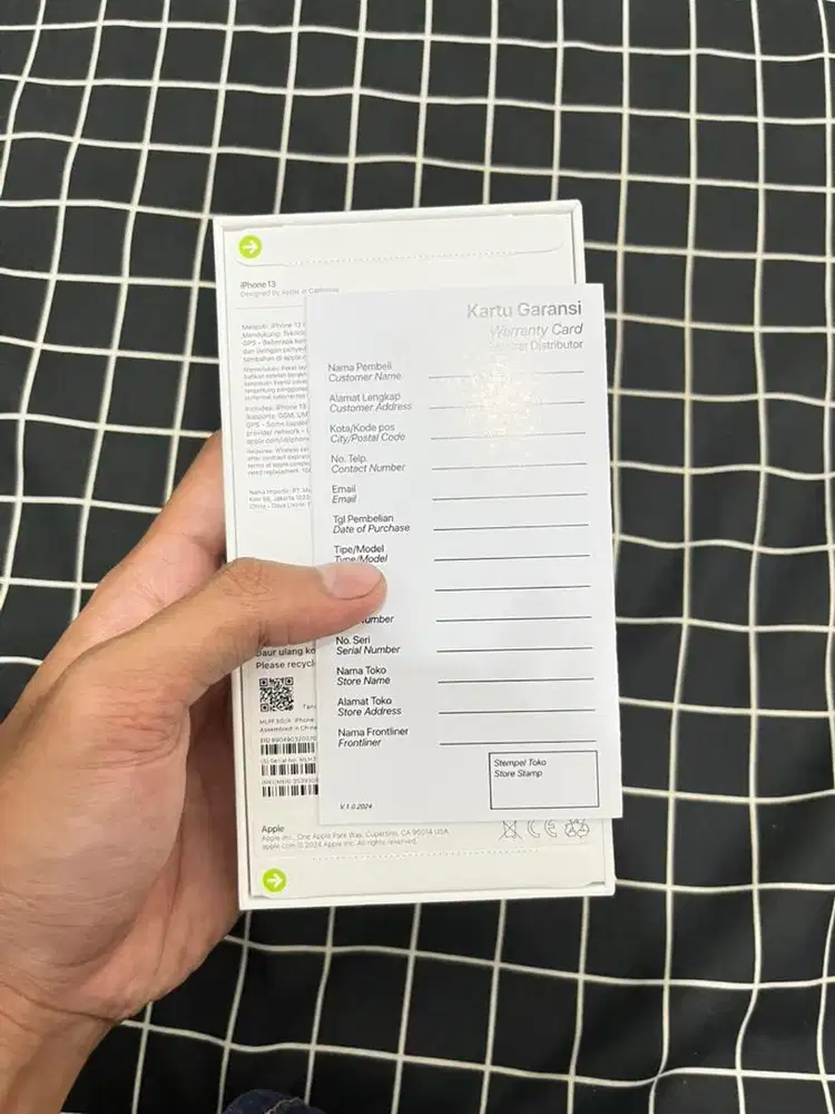 IPHONE 13 128GB MIDNIGHT NEW SEGEL ( BARU )