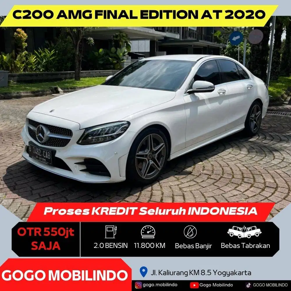 Mercedes Benz C200 W205 AMG Final Edition 2020 ANTIK Bisa Kredit Civic