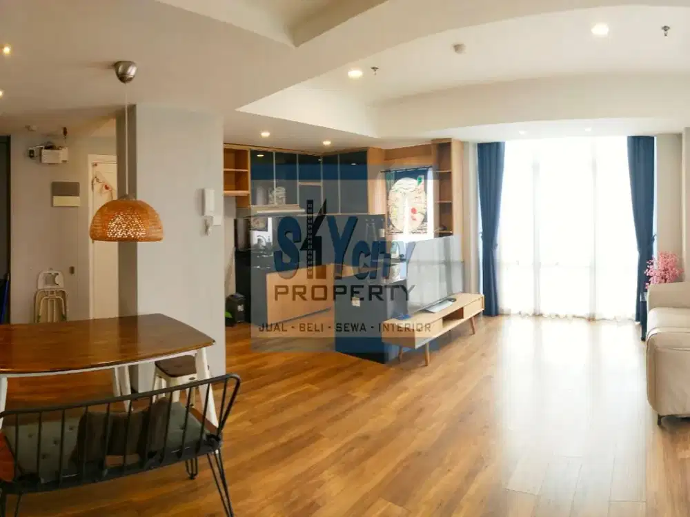 DISEWAKAN METRO PARK RESIDENCE 3 BR FULL FURNISHED LENGKAP BEST VIEW!