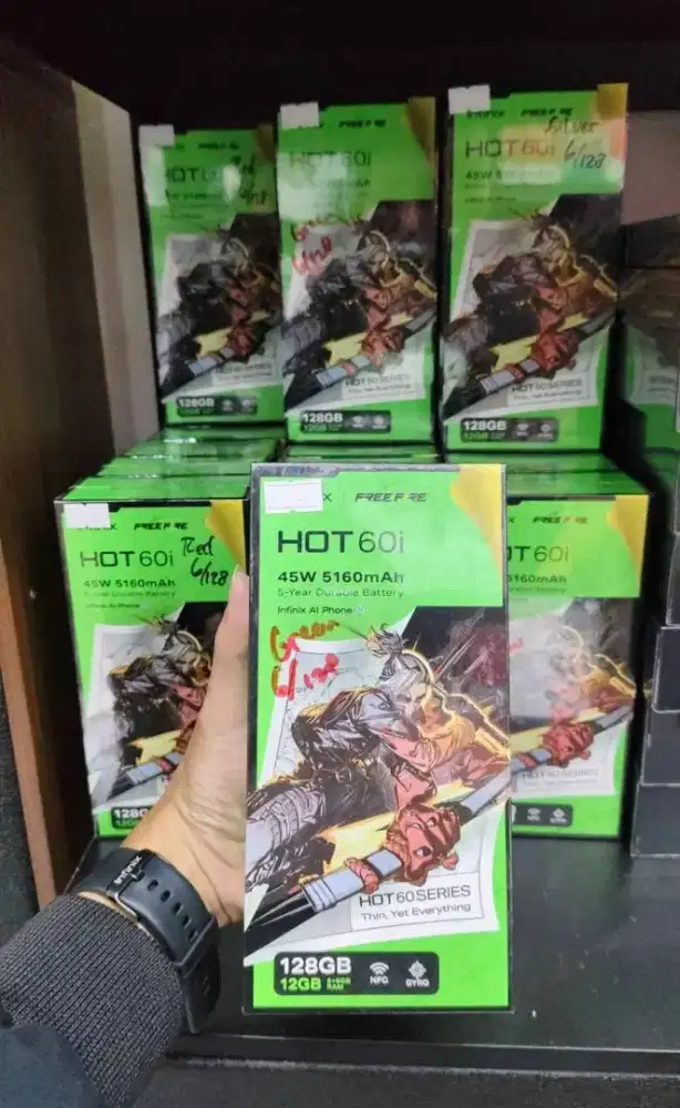 INFINIX HOT 60i 6/128GN SEGEL BOX RESELLER WELCOME