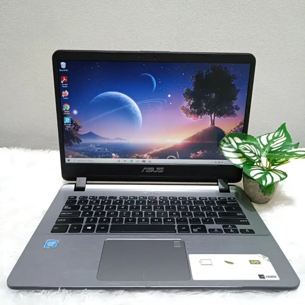 LAPTOP ASUS A407MA INTEL N4000 RAM 4GB SSD128GB 14INCH