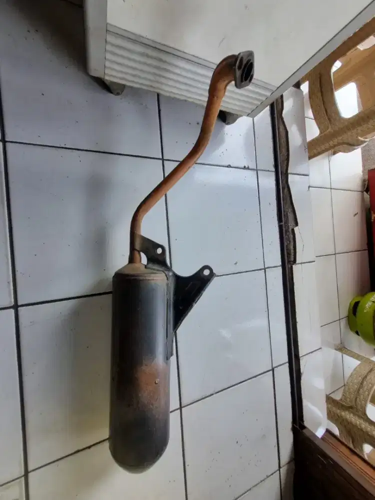 Knalpot beat karbu original copotan