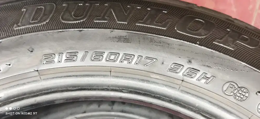 2 Pcs Ban DUNLOP, 215.60.R 17