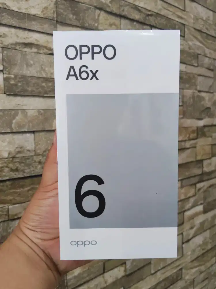 OPPO A6x Snapdragon 685 , 6500mAh , 4GB/64GB Garansi Resmi
