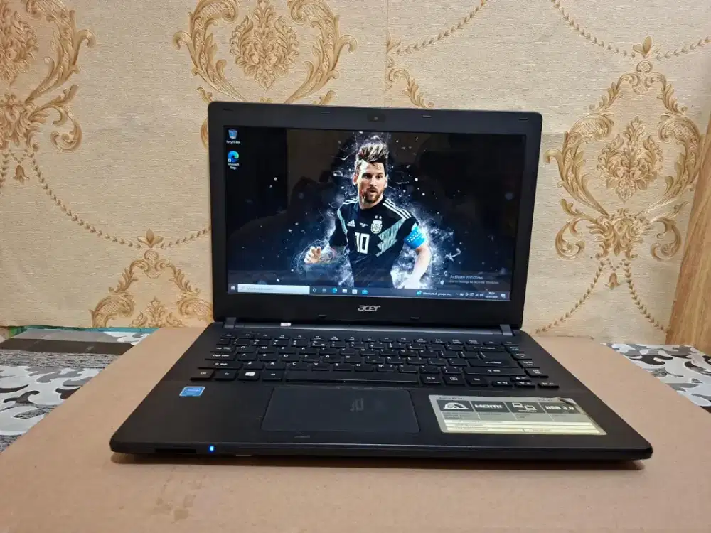 Laptop Acer ES14 -431 -CELERON N3060 -HDD 500GB -4GB -SIAP PAKAI