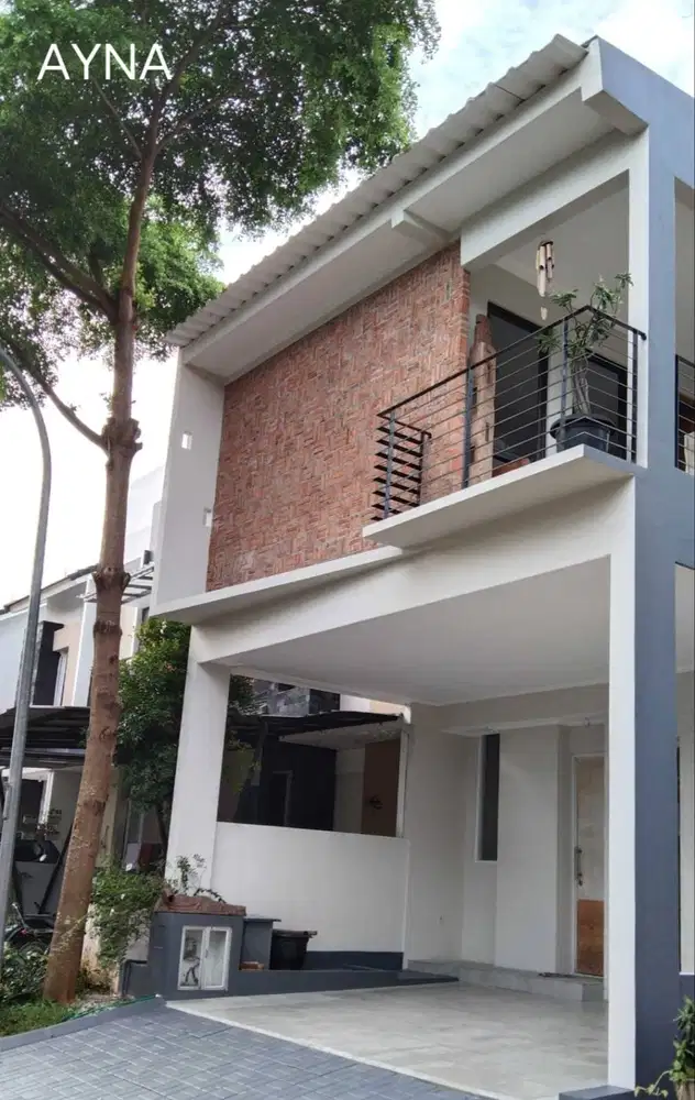 Rumah Modern Semi Furnished di Serpong Utara Tangerang Selatan