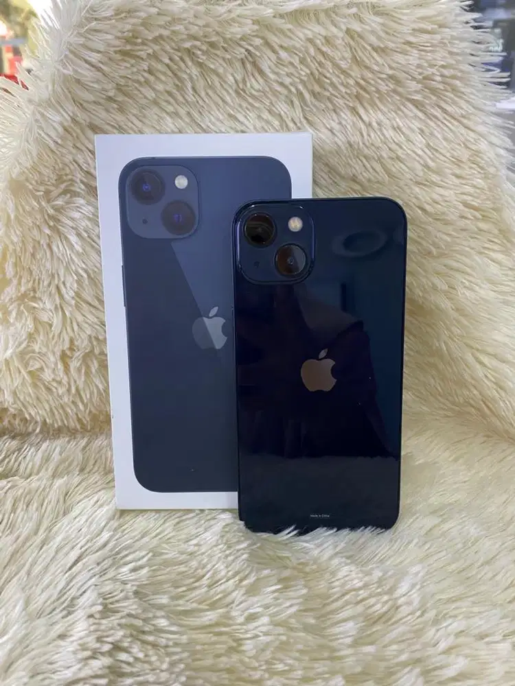 IPhone 13 ram 128 Black ex ibox garansi agustus 2026l#3Gcom