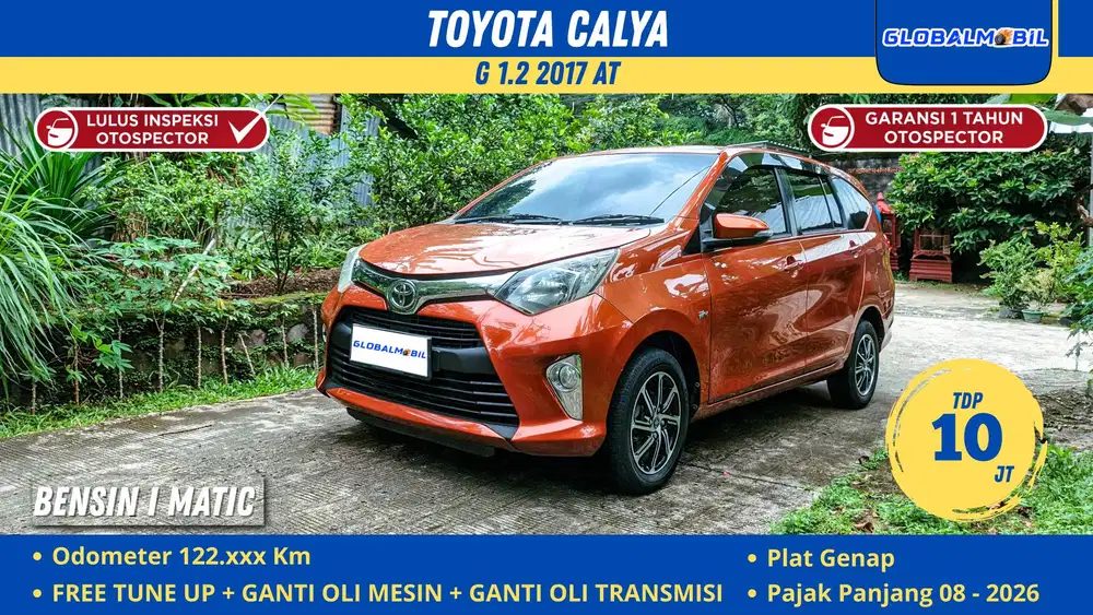 DP 10 JT‼️ Calya 2017 Matic, Irit & Siap Pakai