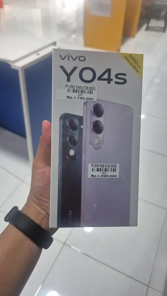 Vivi y04s 4/128gb Atlantis dahsyat
