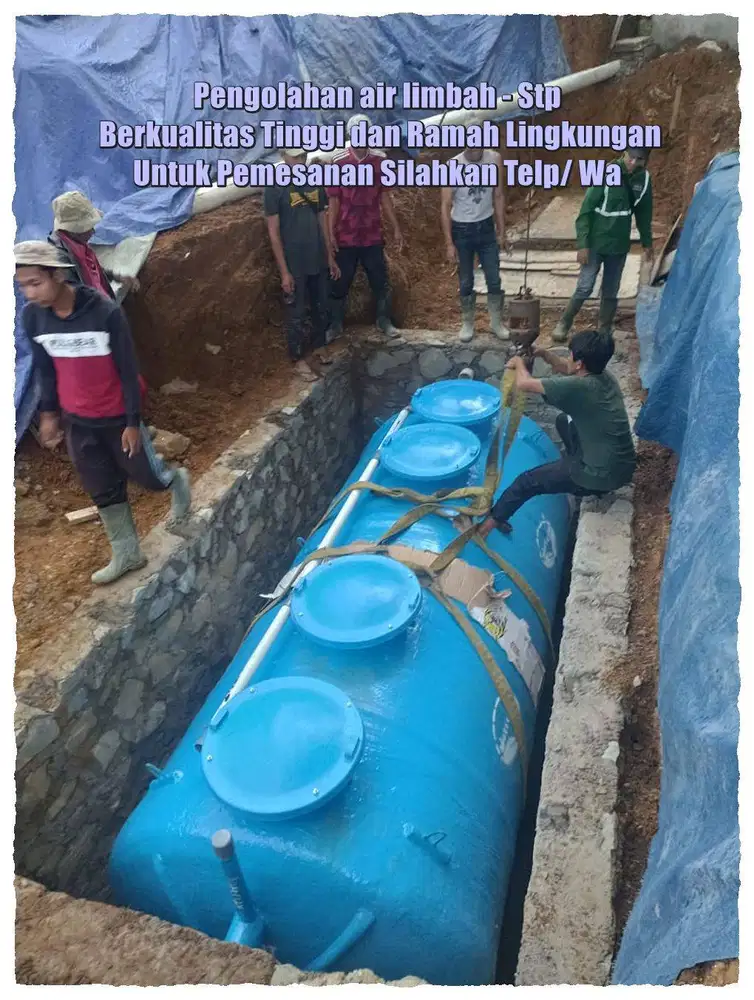 STP FIBERGLASS – STP BIOTECHNO – IPAL – IPAL KOMUNASL – IPAL TANK – IP