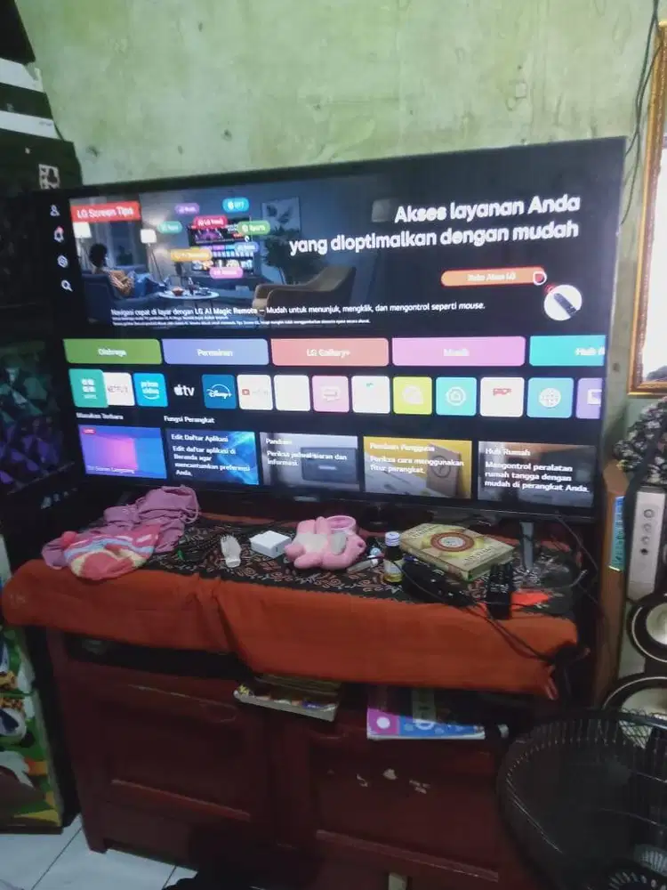 TV LG 55 inch second mulus