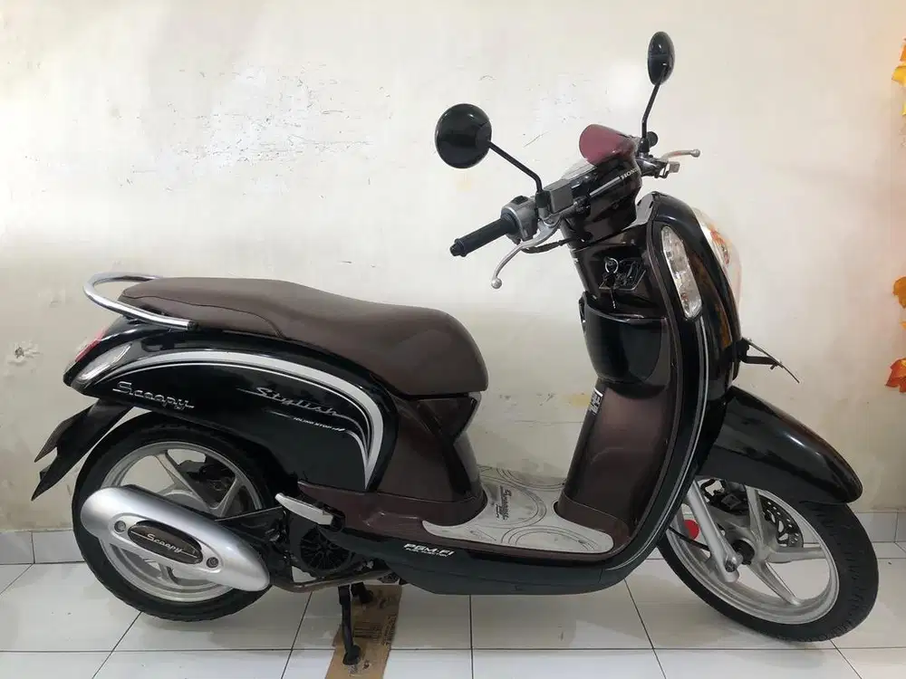 Honda Scoopy Esp Th.2016 Hitam mulus!!