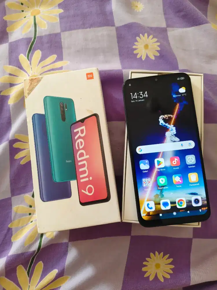 Redmi 9 Second + Box(no charger)