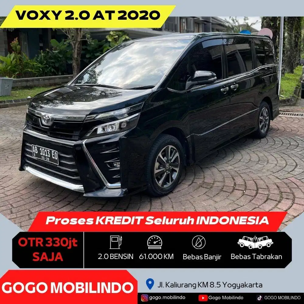 Toyota Voxy Matic 2020 AB Tgn1 Kredit Murah DP Minim Stepwagon