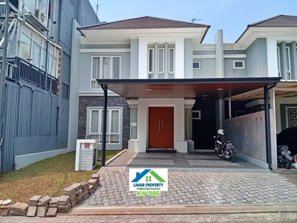 Rumah Gress Harga Terbaik, Cluster Favourite Kota Wisata Cibubur