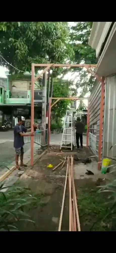 Kayu2 balok dan reng dijual