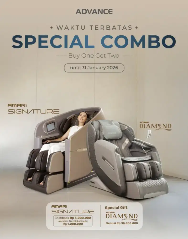 Kursi Pijat Advance Amari Signature