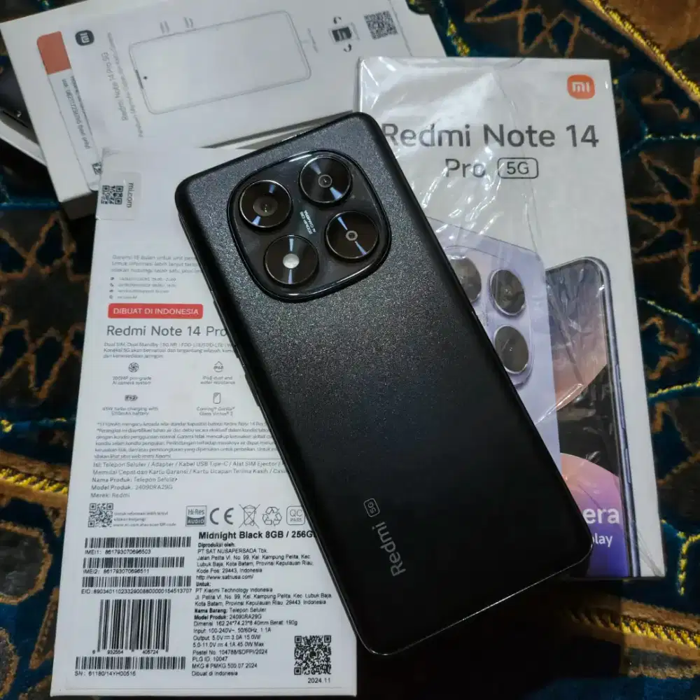 Redmi Note 14 Pro 5G 8/256 second mulus