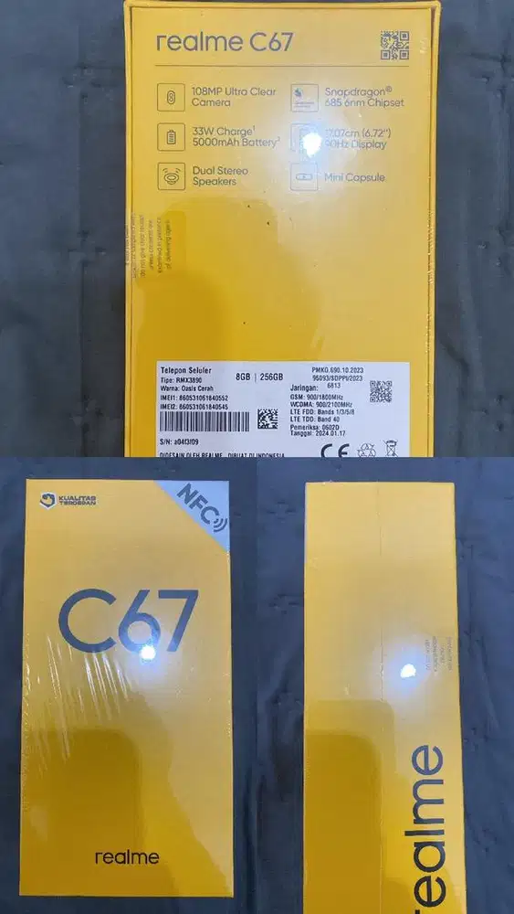 HP REALME C67 8/256gb