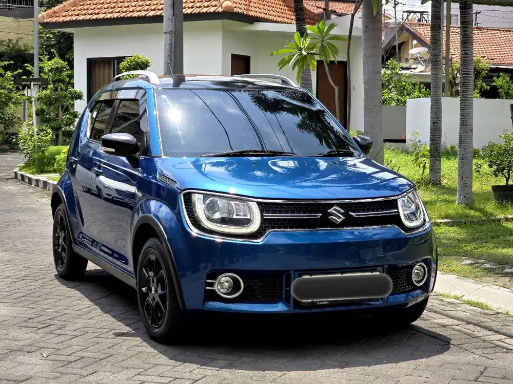 (ODO 70 RB) SUZUKI IGNIS GX AUTOMATIC 2018 BIRU METALIK