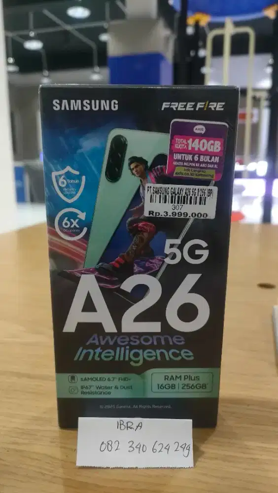 SAMSUNG GALAXY A26 5G 8/256 ATLANTIS