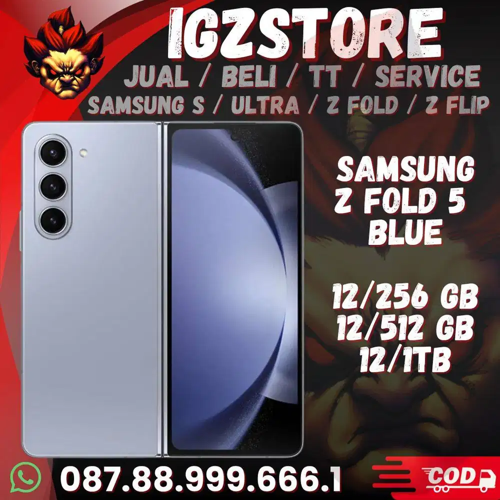 Samsung Z Fold 5 12/256/512/1tb FULLSET Mulus No Minus