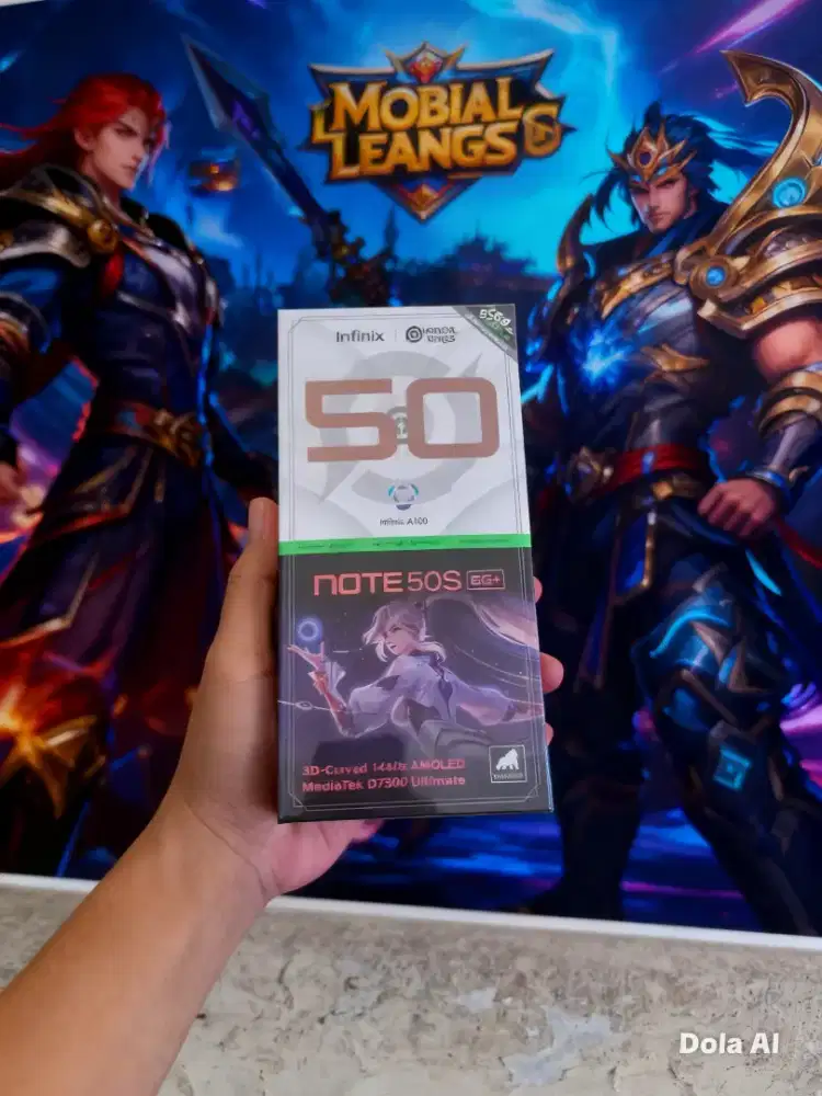 [ Fast respon WA ] Infinix Note 50s 5G 8+8/256 Garansi resmi 1thn