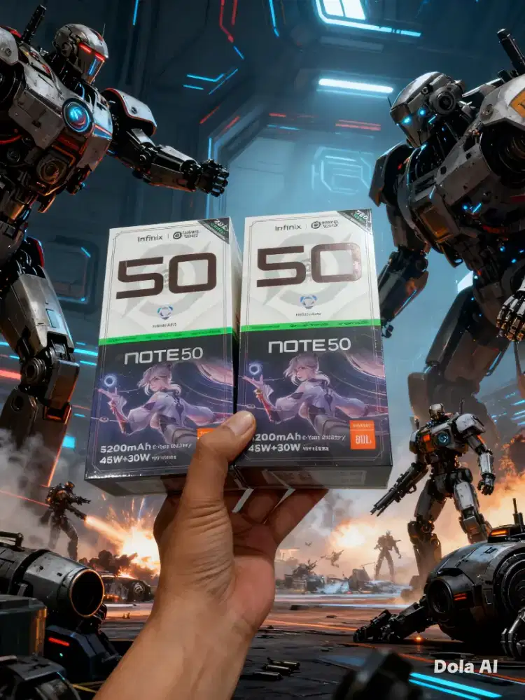 [ Fast respon WA ] Infinix Note 50 8+8/256 Garansi resmi 1thn