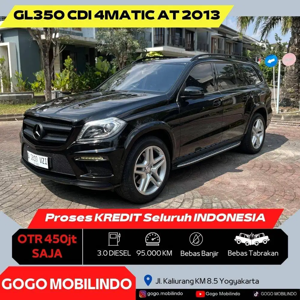 Mercedes Benz GL350 CDi 4matic 2013 DIESEL DP Minim Bisa Kredit