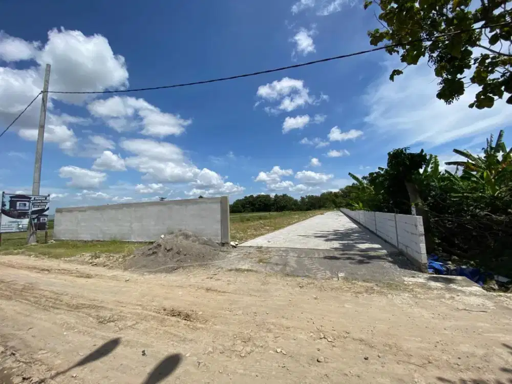 dijual tanah siap bangun di gedangan solo baru lokasi depan perumahan central park solo baru
