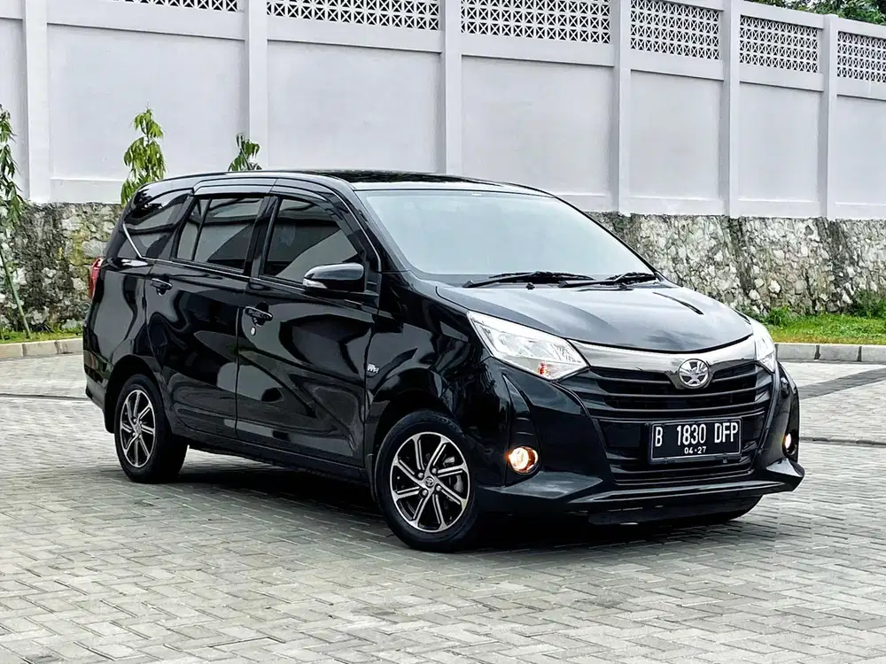 TOYOTA CALYA G 1.2AT 2022, HITAM, KM 30rban