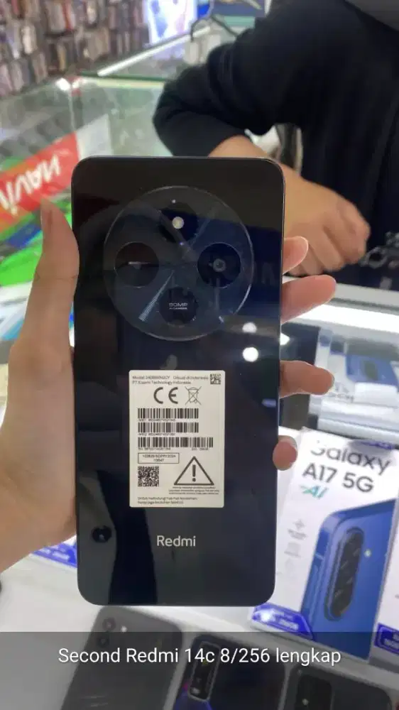Jual Hp Redmi 14c ram 8/256 Second