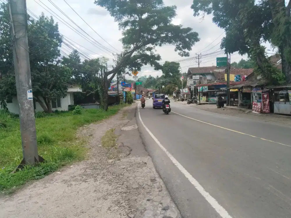 tanah strategis samping jalan tol dijual..