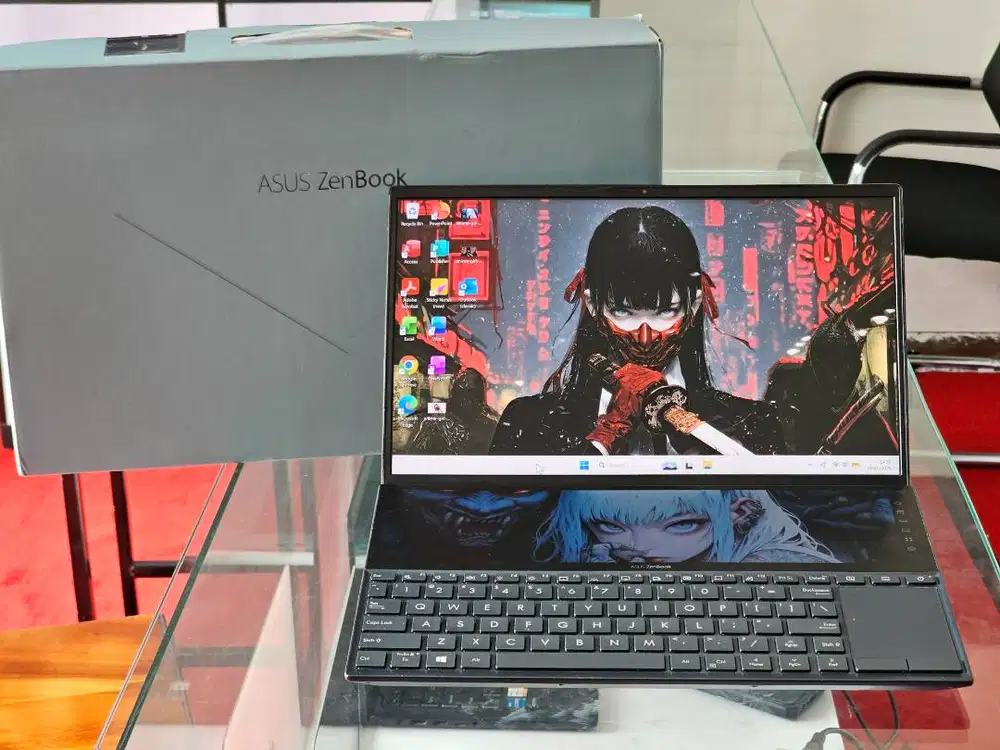 ASUS Zenbook Duo UX481FL intel core i7 gen 10 Ram 16 GB SSD 1 TB