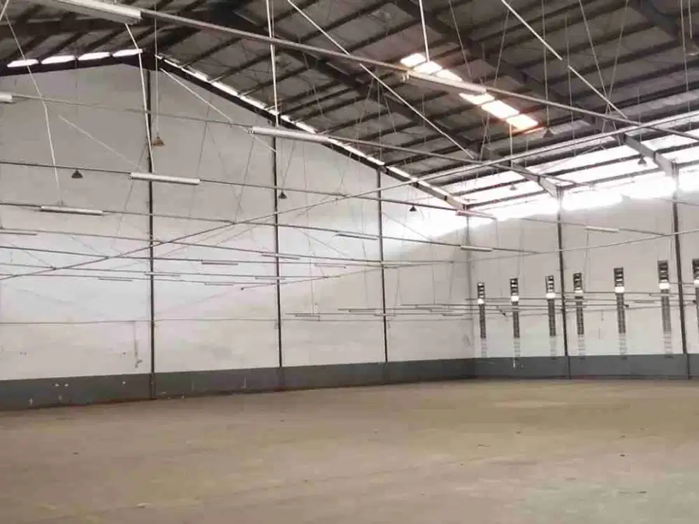 Di Sewakan gudang siap pakai