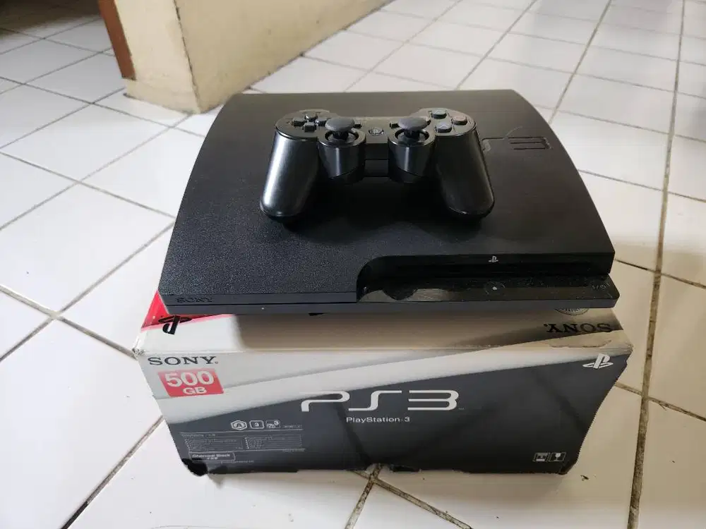ps3 slim 500gb seri 30xx full game mulus normal