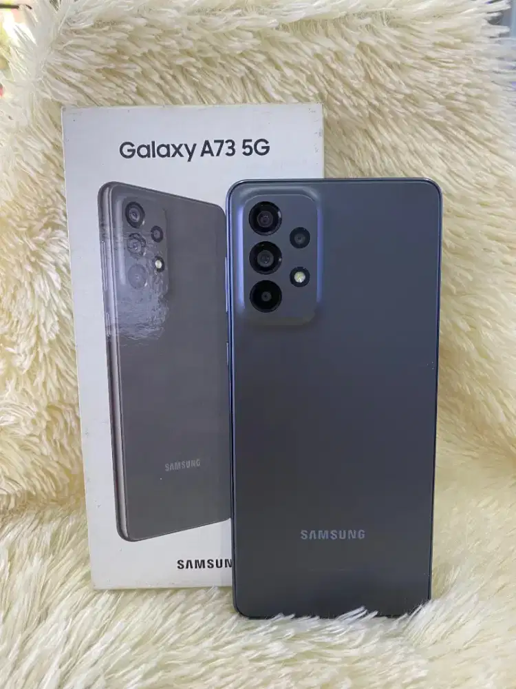 Samsung A73 5G ram 8/256 Black fullset original #3GCom