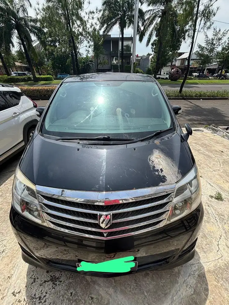 YANG MAU AJA ALPHARD 2007 2.4 AT WARNA HITAM APA ADANYA