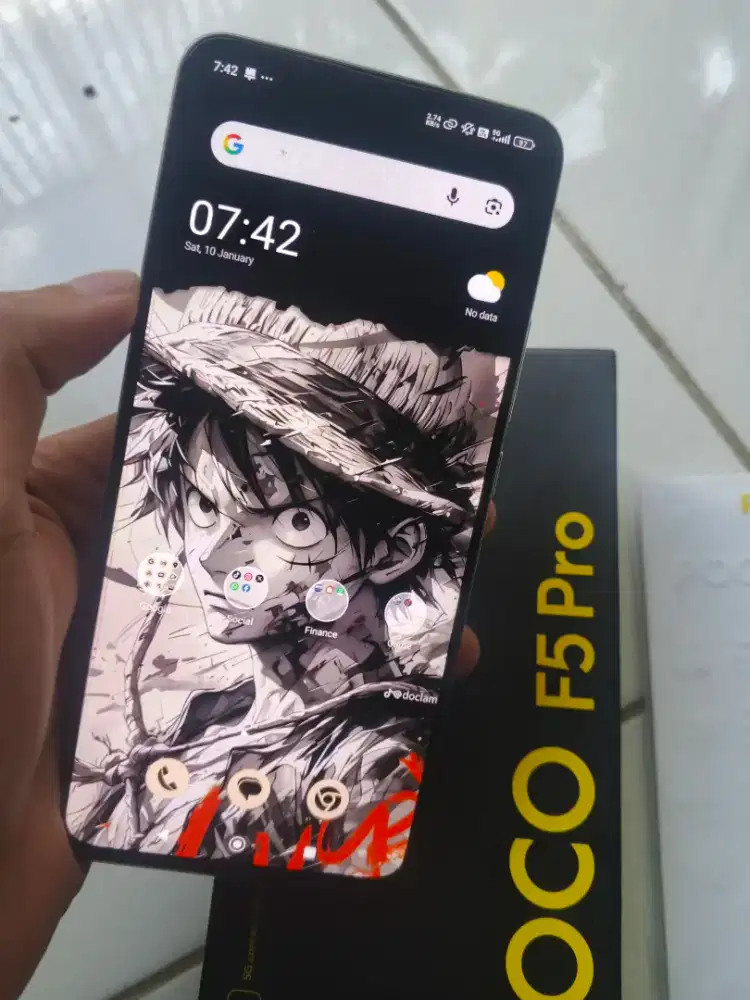 Poco f5 pro snapdargon 8 gen 1,terawat  masih normal 100% fullset