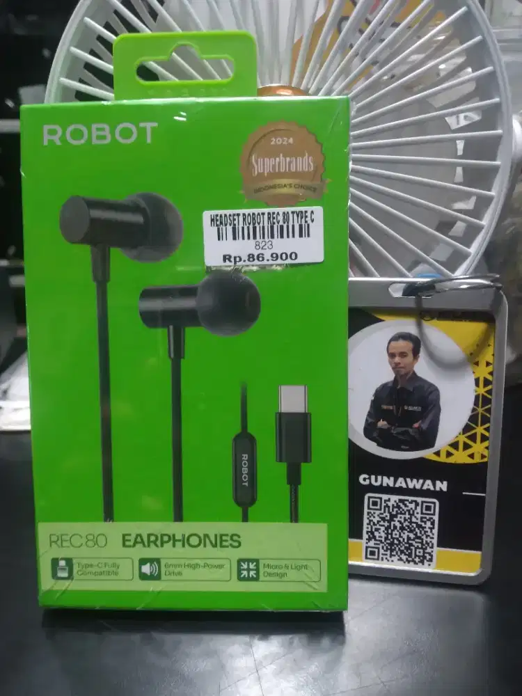 Headset ROBOT REC80 ATLANTIS DAHSYAT