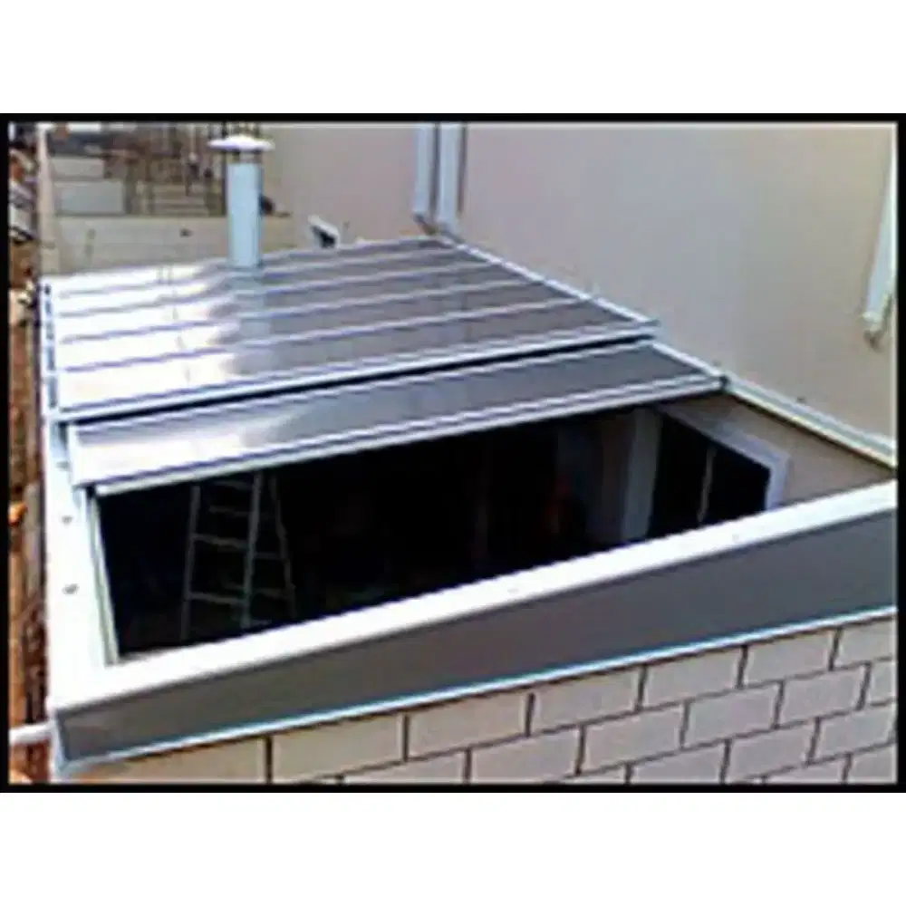 Kanopi slending atap tempered 8mm ,10mm