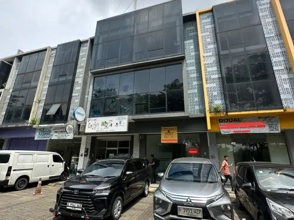 (VC) Jual Cepat Murah Ruko 3 lantai The Icon BSD Sebrang persis Univ Atma Jaya