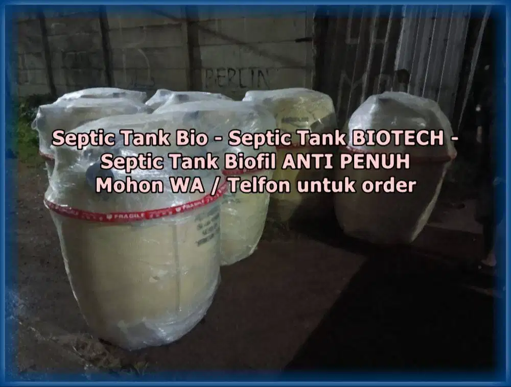 Septic Tank, Sepiteng Bio, Biotech, Biofil, Biotank,