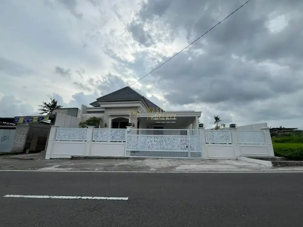 VILLA DESIGN KLASIK, TANAH LUAS DI JALAN BESI JANGKANG