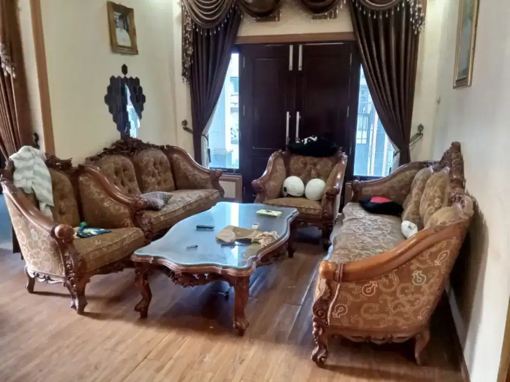 dijual kursi kayu jati sepaket 11jt